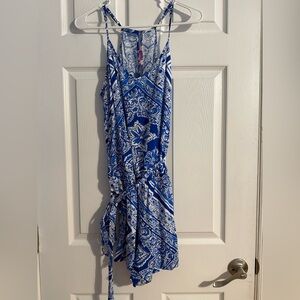 Lilly Pulitzer Belted Dusk Romper size Large